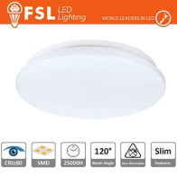 Plafoniera LED 25W 4000K 120° 38x5,5cm CRI80 FLLC172-25W4K