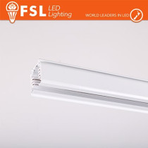 FSL Binario per proiettori Trifase 2metri BIANCO FLT4-3PTRW2M