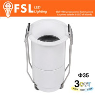 ALTAIR - Micro Punto luce LED – 3W 3CCT 35*62mm IP20 - Driver Eaglerise FLM40IP20-3W