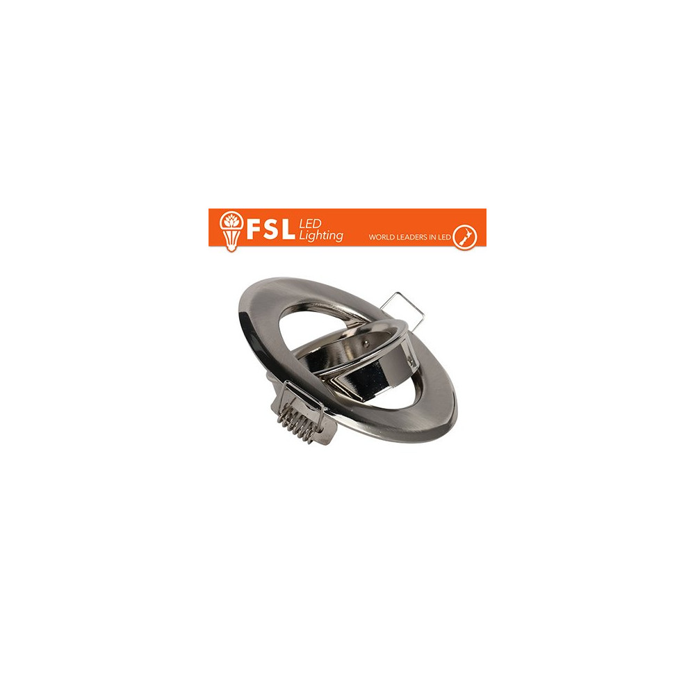 Ghiera orientabile foro 70mm COLORE NIKEL FLFSS608G