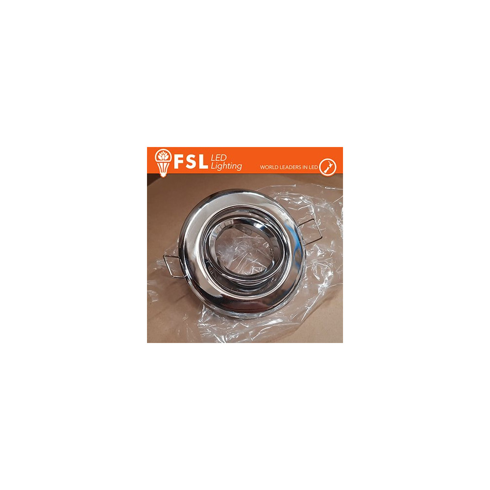 Ghiera orientabile foro 70mm COLORE ALLUMINIO FLFSS608S