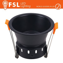 Ghiera fissa TONDA - Alluminio verniciato a polvere, foro 75mm BIANCA FLFSS619B