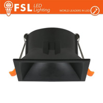 Ghiera orientabile QUARDATA - Alluminio verniciato a polvere, foro 80*80mm NERA FLFSS618B