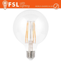 Lampada Filamento Globo Ø9,5cm - 6W 2700K E27 600LM FLG95F6W27K27