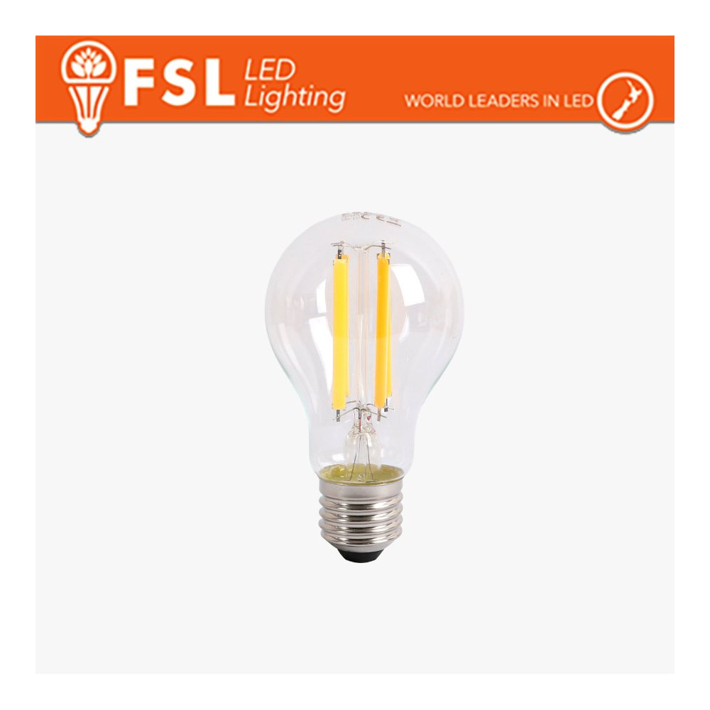 A60 Lampada Filamento Bulb - 11W 4000K E27 FLA60F11W40K27
