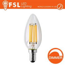Lampada Filamento Oliva - 4W 4000K E14 Dimmerabile FLC354W40K14DM