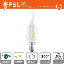 Lampada Filamento Colpo di Vento - 4W 4000K E14 FLBT35F4W40K14