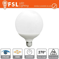 Lampada Globo Ø12cm - 24W 3000K E27 FLG12024W30K27