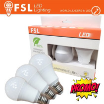 Lampada Goccia: Confezione PROMO 3PACK - 12W 4000K FL3A6012W40K27