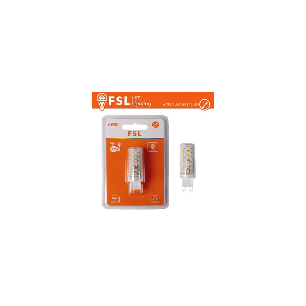 Lampadina G9 - 5W 3000K FLG9-5W3K