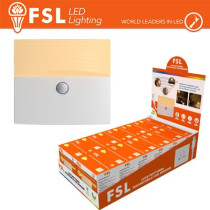 Luce notturna ricaricabile con sensore di movimento con espositore FLFSN303