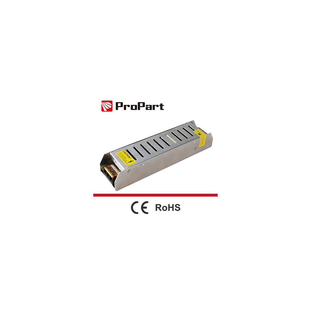 Alimentatore Scatolato Slim IP20 12V 100W 8.3A 188*45*35mm PEIS-100W12V