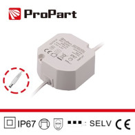 Alimentatore IP67 12V 20W 1.67A Size:59*59*28mm PE67-20W12V