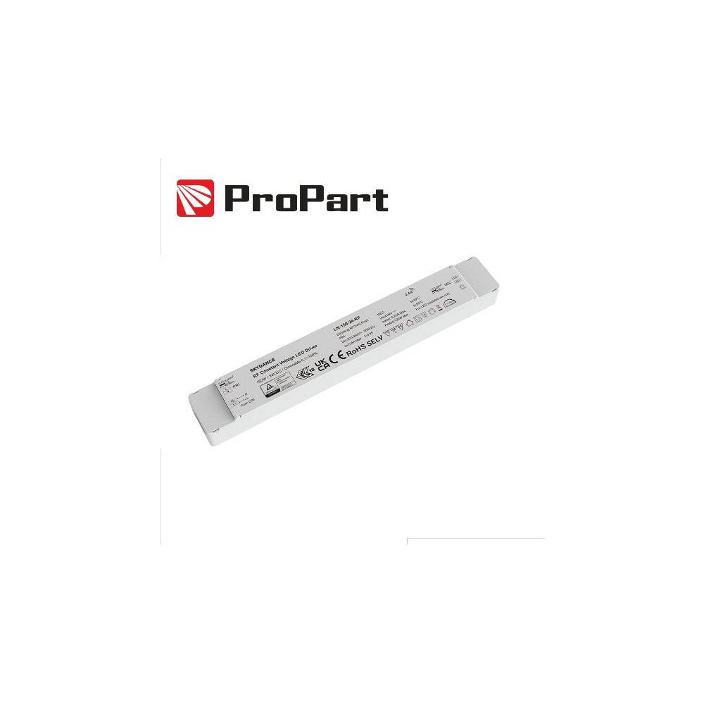 Driver LED dimmerabile RF - CV Serie LN, 220V-24VDC-150W-0.8A, RF2.4 G(Dimming Push) SD20DIM-150W242