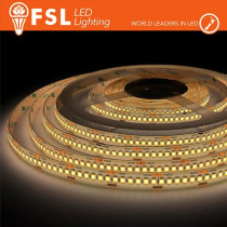 Striscia LED 5m IP65 SILICON 2835 24V - 16W/m 240led/m 3000K FLS1624V65IP30K