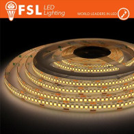 Striscia LED 5m IP65 SILICON 2835 24V - 16W/m 240led/m 3000K FLS1624V65IP30K