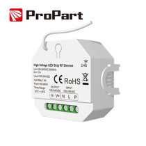 Dimmer RF LED 1 Canale - 1.5A, 100-240V per Strisce LED ad Alta Tensione SD1CH-DIM1-5A