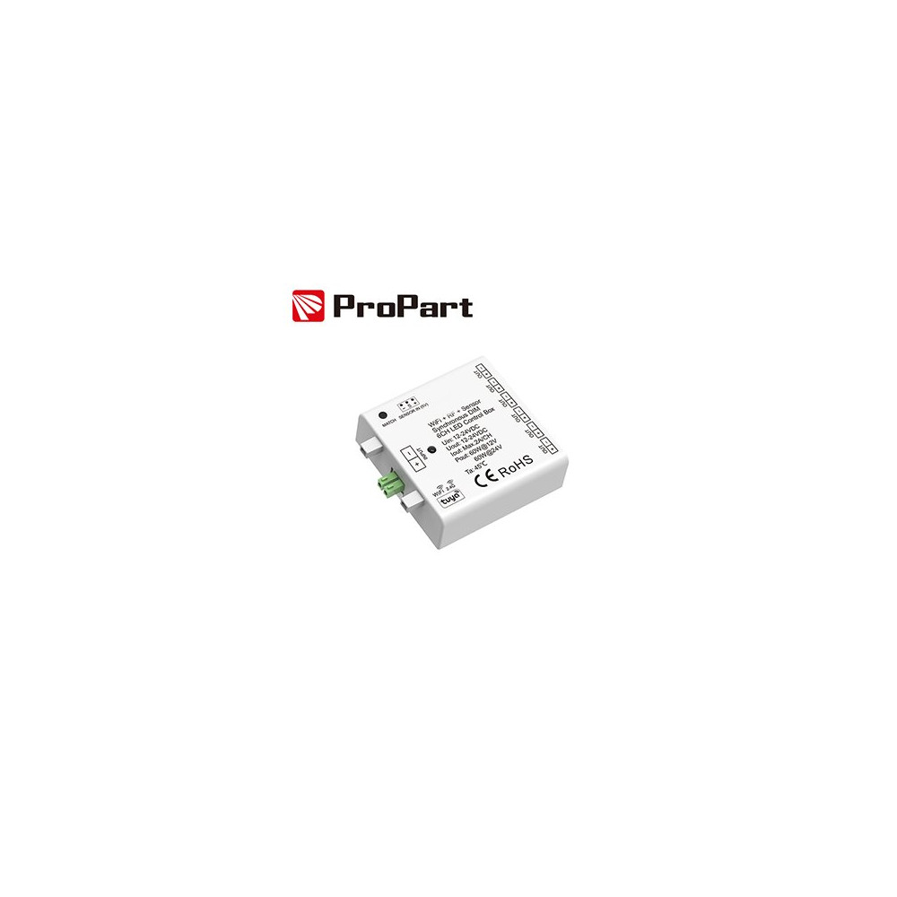 Box controllo sincrono 6CH Dim 12-24VDC, WiFi - RF - Sensor SDSEN-SYNC