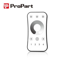 Telecomando RF 1 Canale - 4 Zone, Bianco, con Touch Wheel SD1CH-RC4ZS