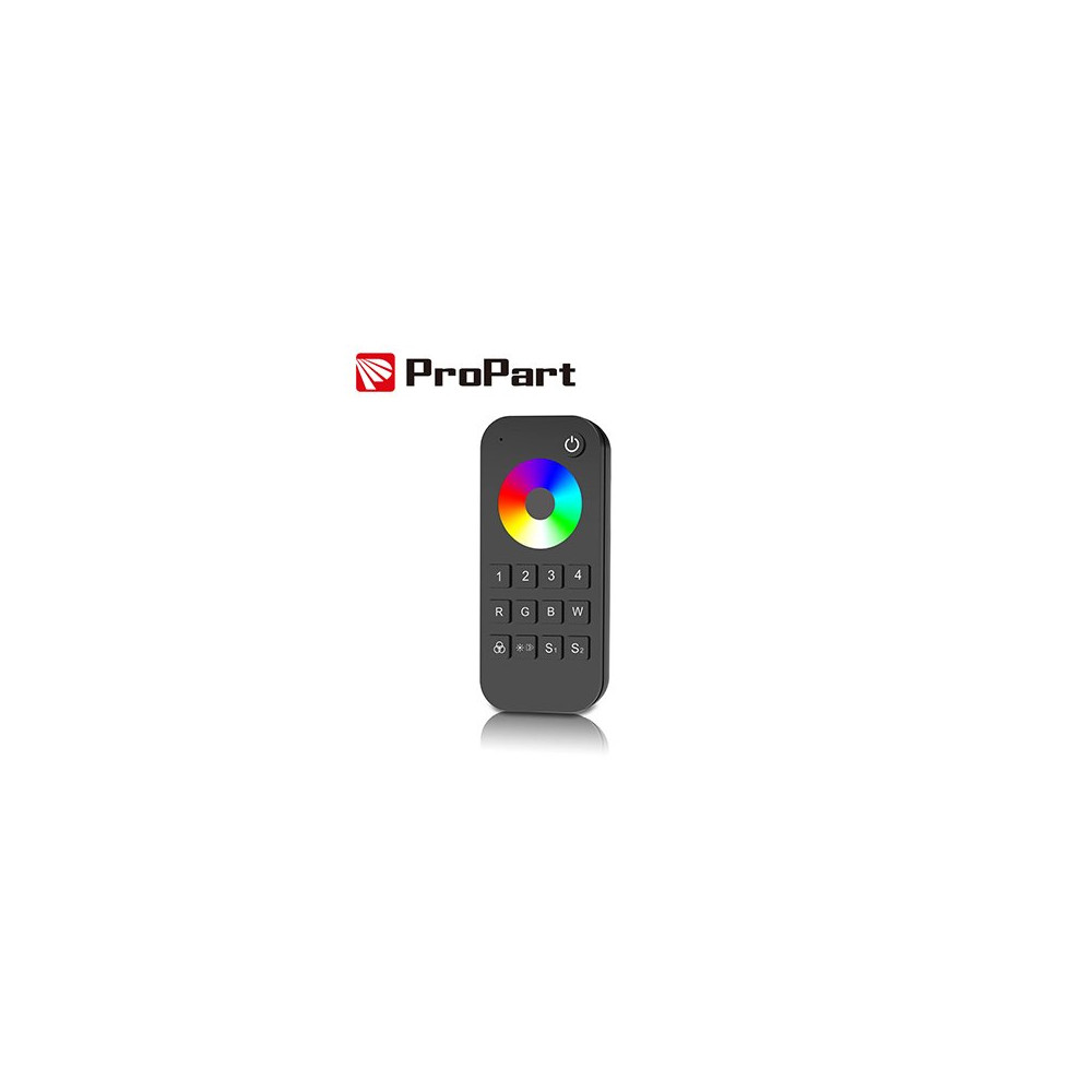 Telecomando RF RGB/RGBW - 4 Zone, 2 Scene, con Touch Wheel SDRGBW-RC4Z