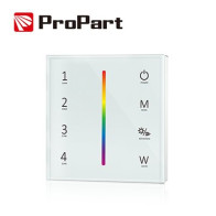 Telecomando da parete RGB/RGBW bianco 4 zone RF2.4G SDRGBW-RP4ZB