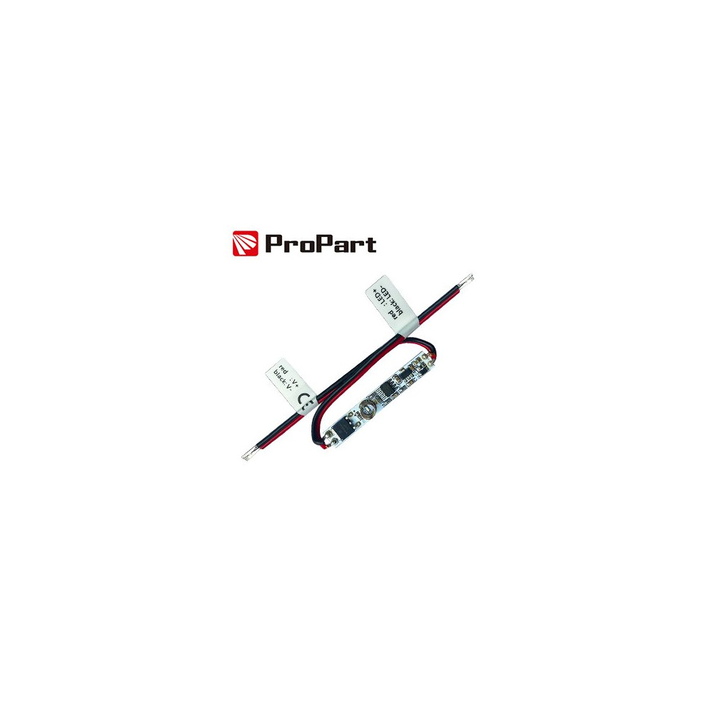 Dimmer interruttore touch 1 canale - MAX 24V/76W SDS2-3A