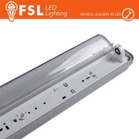 Plafo Stagna Porta tubo T8 IP65: 1 tubo 120cm FLB-1T120