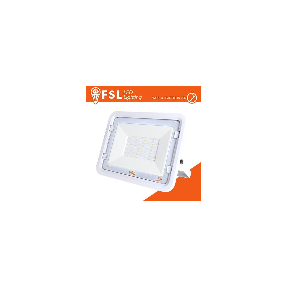 Proiettore per esterni Bianco 50W - IP65 115° 6500K FLFSB809-50W65K