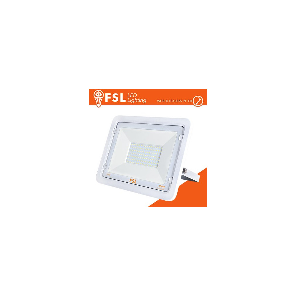 Proiettore per esterni Bianco 100W - IP65 115° 4000K FLFSB809-100W40