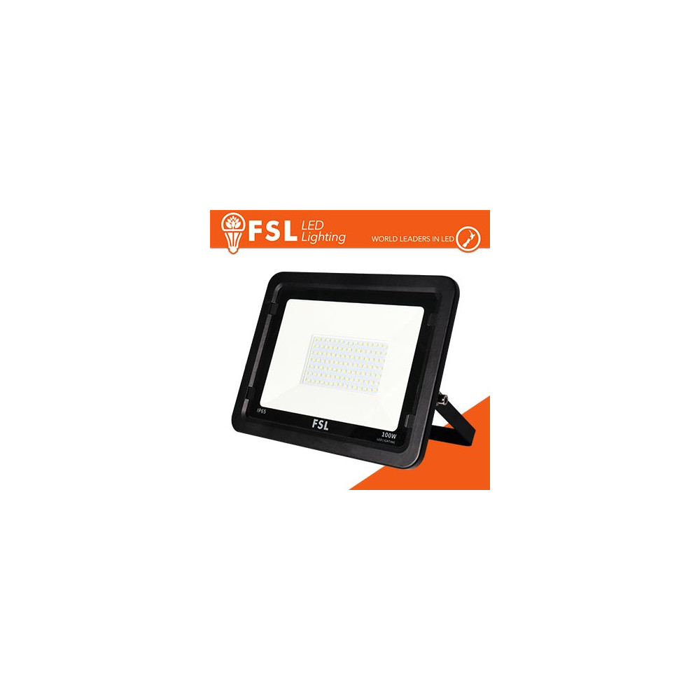 Proiettore per esterni Nero 150W - IP65 115° 4000K FLFSF809-150W40