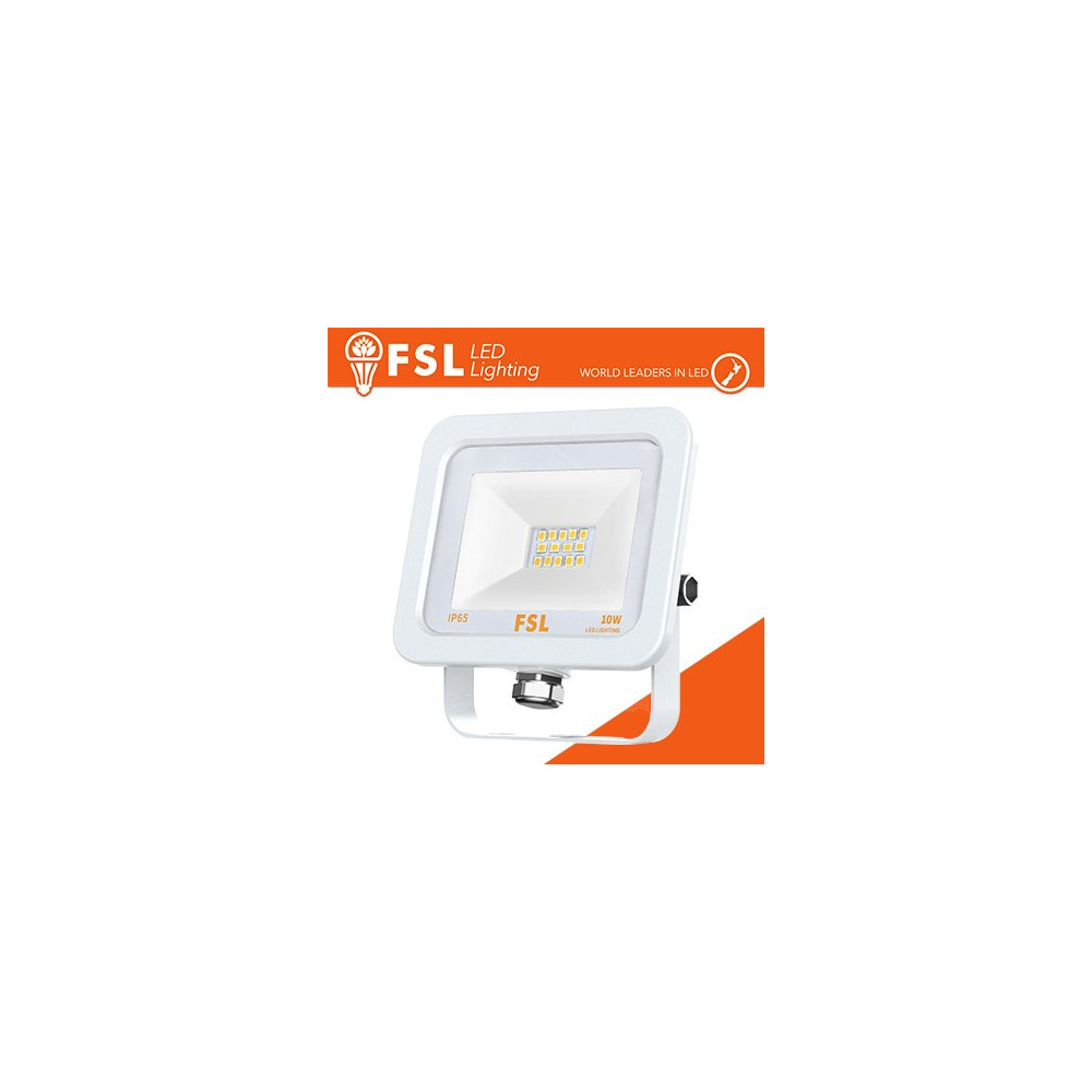 Proiettore per esterni Bianco 10W - IP65 115° 4000K FLFSB809-10W40K