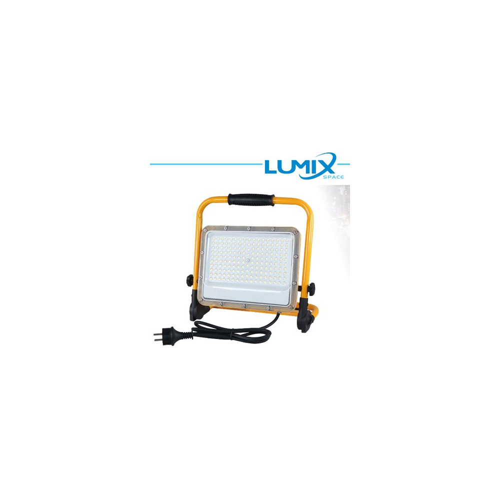 Faretto LED da lavoro 100W - 10.000lm IP65 - cavo 2m KABK05-100W