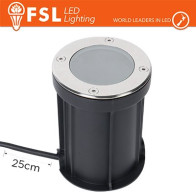 Faretto esterno carrabile calpestabile GU10 IP67 +25 cm cavo - GU10 NON INCLUSA FLIN-GU10H