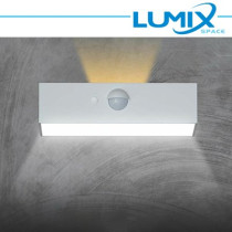 Lampada da parete solare LED 2 vie - senza fili con sensore pir LGM-SWL4K3W