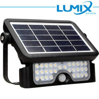 Faretto solare LED senza fili 500lm - con sensori (movimento e crepuscolare) LGL-SFL4K5W