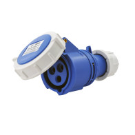 Presa Mobile Diritta Indust. CEE 16A-6h 2P+T 220-250V IP67 PEI2132