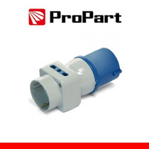 Adattatore triplo Spina ind.16A 2P+T 220-250V-Schuk/Bip IP44 PEI1312