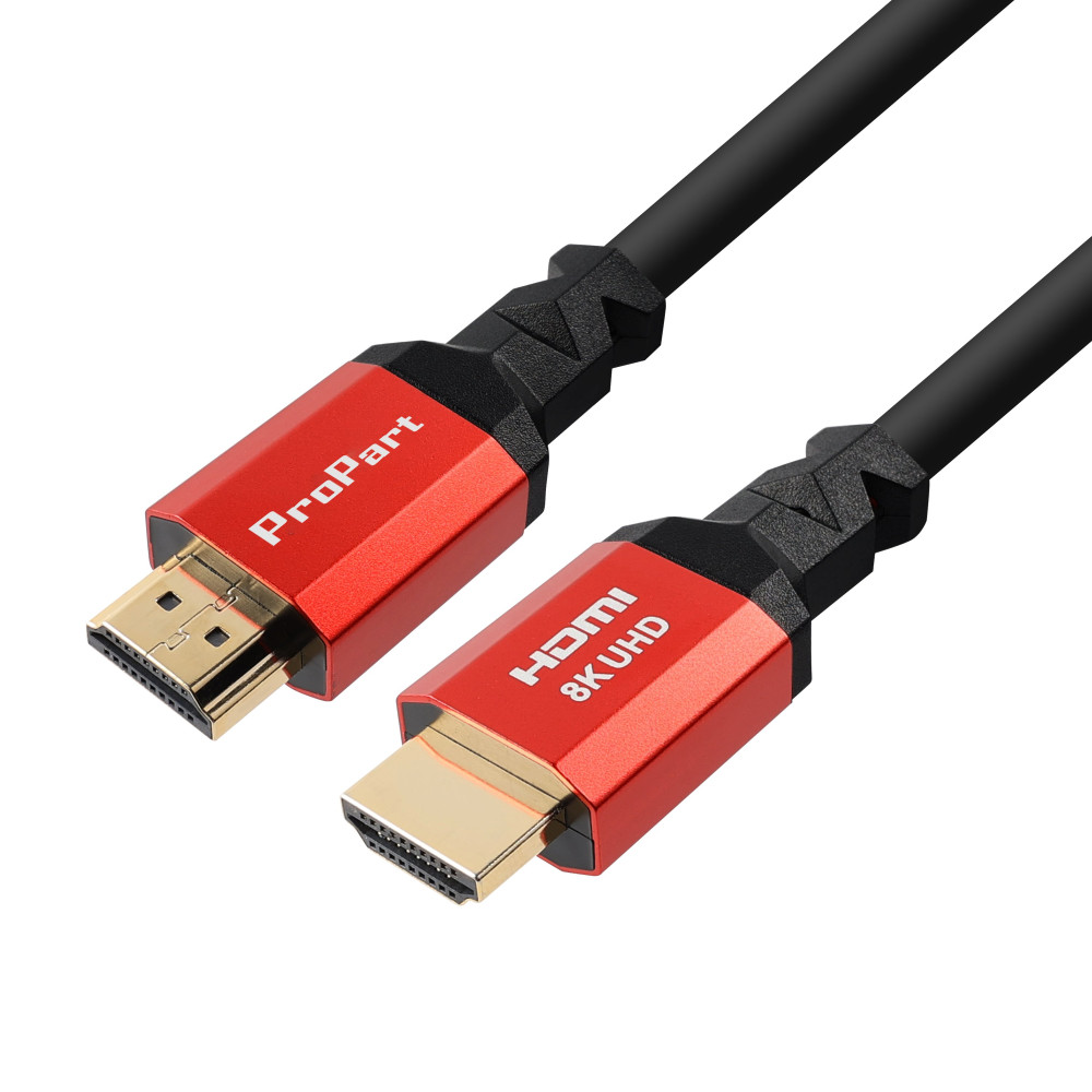 Cavo HDMI 2.1 HighSpeed 8K 3D con Ether.2m SP-SP Ner BLISTER TR-H2SS8K-BK