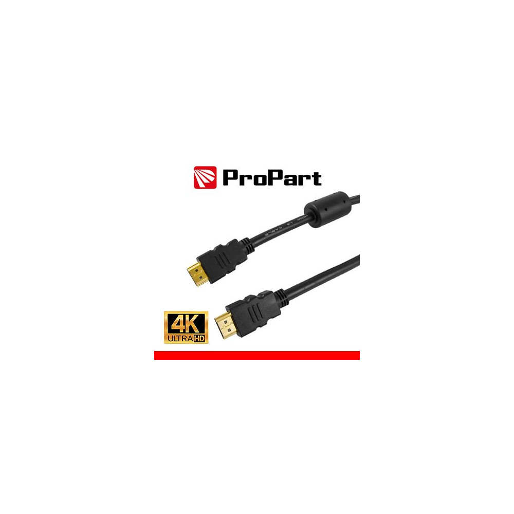 Cavo HDMI 2.0 High Speed 4K 3D Ethernet 1.5m SP-SP+Filtr NER TR-H15SSF-BK
