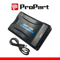 Adattatore/ Convertitore Scart - HDMI Nero 720P/1080P FullHD TR-HASCART