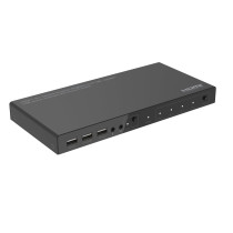 Switch 4x1 HDMI 2.0 18G 4k@60hz,KMA: Tastiera Mouse Speaker PT-2PET0401KMA