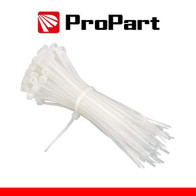 Fascette elettricista nylon 3,6x300mm Bianco 100pz PECT3300-W