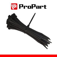 Fascette elettricista nylon 3,6x300mm Nero 100pz PECT3300-BK