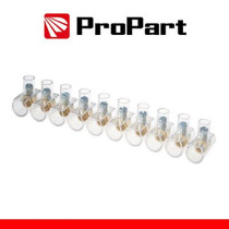 Morsetti volanti trasp. 10poli 10mm2 10 stecche da 5pz cada PECTB5010