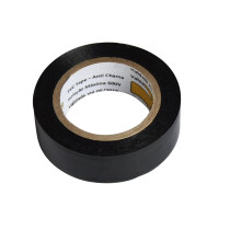 Nastro adesivo isolante PVC elettricista nero 10m - 10pz PEPVC10