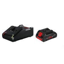 1600A01U7U,Set 1x batteria 18V 4.0Ah + Caricabatteria BACA1U7U18S-BO