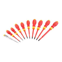 STHT60032-0,SET 9 GIRAVITI LAMA ISOLATA CON TESTER CAUM0320S-ST
