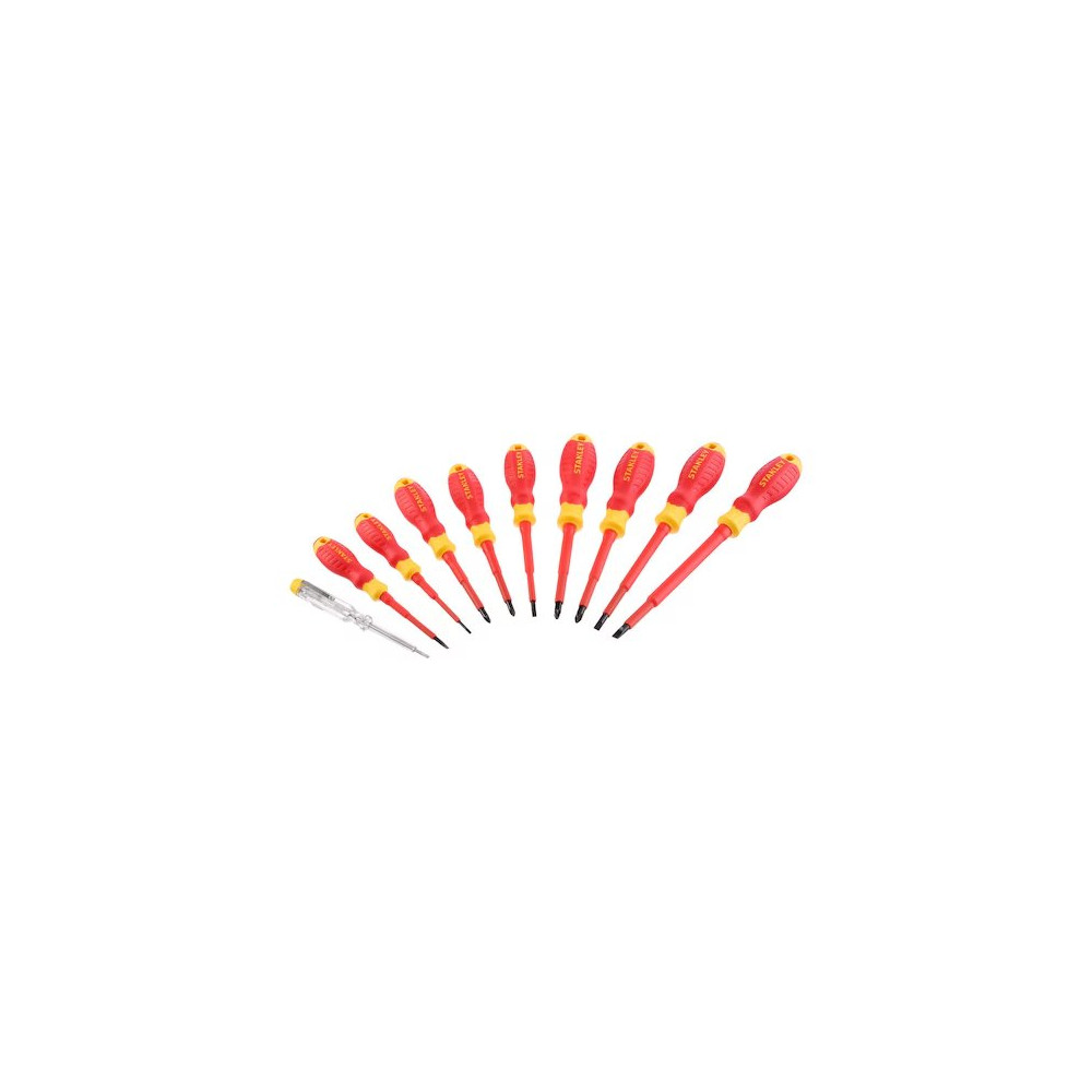 STHT60032-0,SET 9 GIRAVITI LAMA ISOLATA CON TESTER CAUM0320S-ST