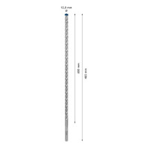 2608900113,Punta SDS plus-7X 12x400x465 mm PTAC0113CA-BO