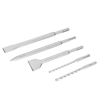 STA54400-XJ,Set 3 Scalpelli + 2 punte SDS-Plus PTAC4400S-ST